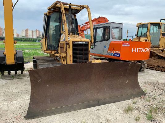 Orijinal Japonya D5G LGP Kullanılmış Caterpillar Bulldozer Sabit Çalışma Yakıt Verimliliği
