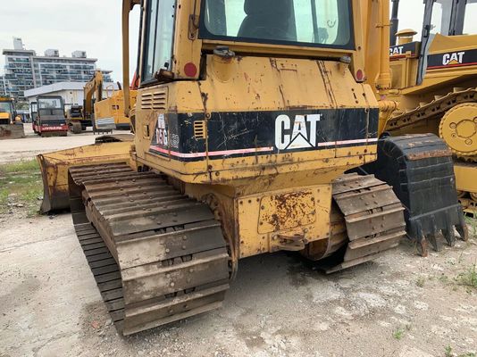 Orijinal Japonya D5G LGP Kullanılmış Caterpillar Bulldozer Sabit Çalışma Yakıt Verimliliği