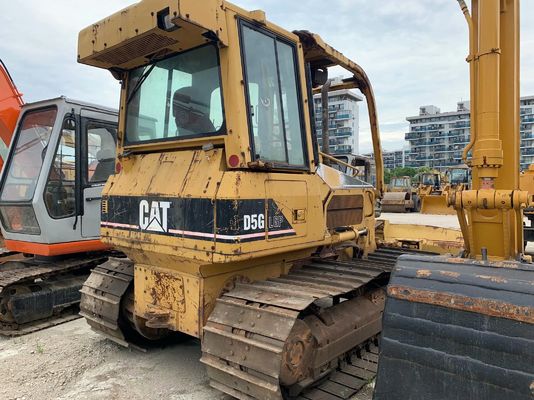 Orijinal Japonya D5G LGP Kullanılmış Caterpillar Bulldozer Sabit Çalışma Yakıt Verimliliği