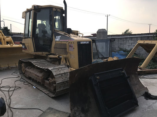 CAT D5G XL Kullanılmış Sürünen Buldozer Orijinal Japonya Kelebek Kullanılmış Kedi Buldozer