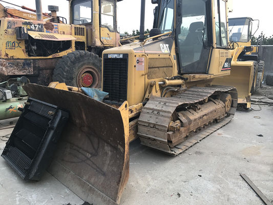 CAT D5G XL Kullanılmış Sürünen Buldozer Orijinal Japonya Kelebek Kullanılmış Kedi Buldozer