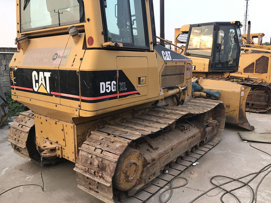 CAT D5G XL Kullanılmış Sürünen Buldozer Orijinal Japonya Kelebek Kullanılmış Kedi Buldozer