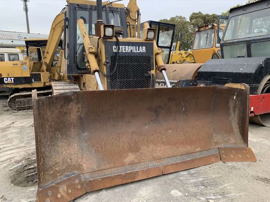 Caterpillar D6G2 XL Kullanılmış Sürünen Buldozer 6 Yolu Kılıç İkinci El Buldozer