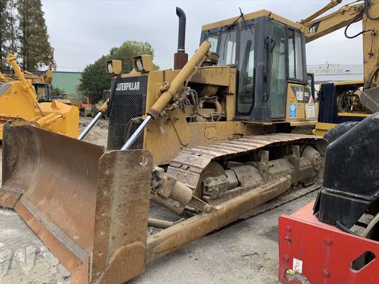 Caterpillar D6G2 XL Kullanılmış Sürünen Buldozer 6 Yolu Kılıç İkinci El Buldozer