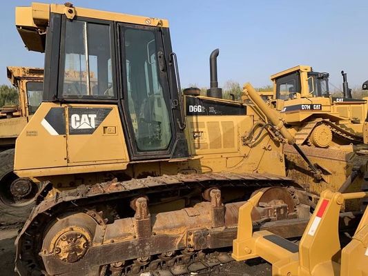 Caterpillar D6G2 XL Kullanılmış Sürünen Buldozer 6 Yolu Kılıç İkinci El Buldozer