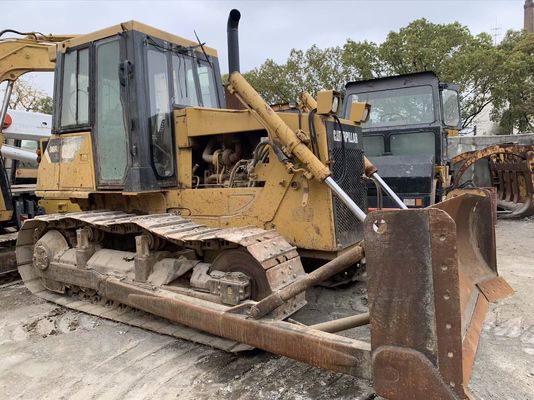 Caterpillar D6G2 XL Kullanılmış Sürünen Buldozer 6 Yolu Kılıç İkinci El Buldozer