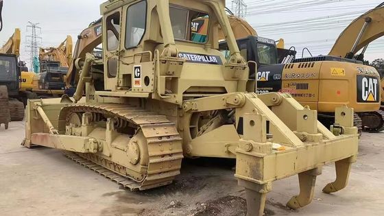 Güçlü ikinci el Caterpillar D7G Dozer Enerji verimliliği 6 yol bıçağı
