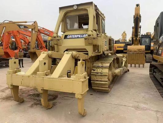 Güçlü ikinci el Caterpillar D7G Dozer Enerji verimliliği 6 yol bıçağı