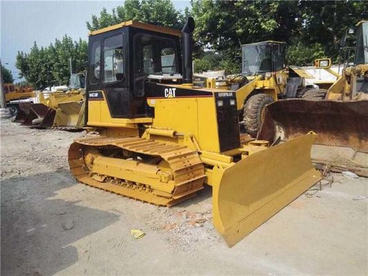 6 Way Blade Mini Kullanılmış Buldozer Caterpillar D4C LGP Crawler Montajlı Buldozer