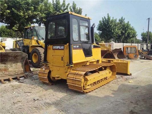 6 Way Blade Mini Kullanılmış Buldozer Caterpillar D4C LGP Crawler Montajlı Buldozer