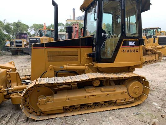 Orijinal Japonya Mini İkinci El Buldozer Caterpillar D5C XL Istikrarlı İşlem