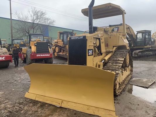 Kullanılmış Crawler CAT D4H Buldozer Renk yeniden boyama Yüksek sürücü Kolay işletim
