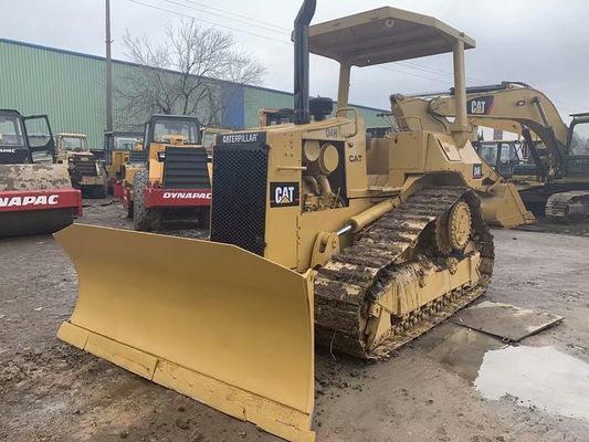 Kullanılmış Crawler CAT D4H Buldozer Renk yeniden boyama Yüksek sürücü Kolay işletim