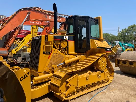 Yüksek Sürüşlü Kullanılmış Sürücü Buldozer Kelebek D5H Kullanılmış Kedim Buldozer