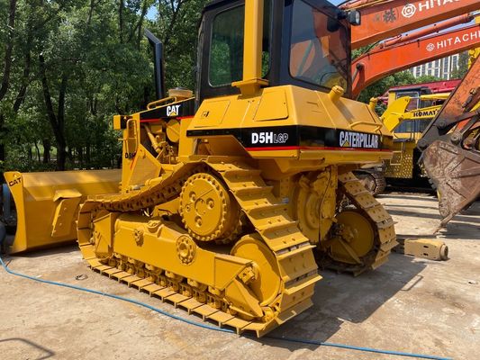 Yüksek Sürüşlü Kullanılmış Sürücü Buldozer Kelebek D5H Kullanılmış Kedim Buldozer