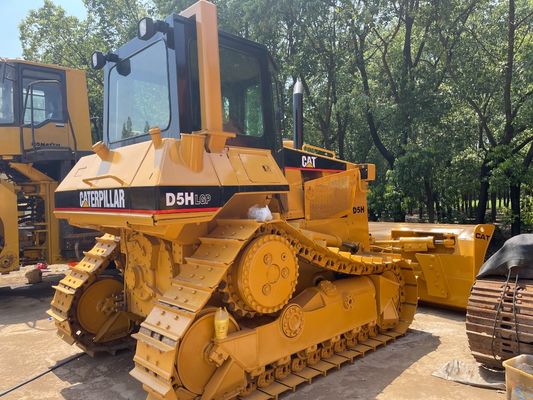 Yüksek Sürüşlü Kullanılmış Sürücü Buldozer Kelebek D5H Kullanılmış Kedim Buldozer