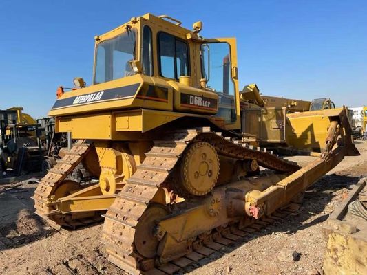 Caterpillar D6R LGP Buldozer İkinci El Çöpçü Türü İnşaat Alanı için