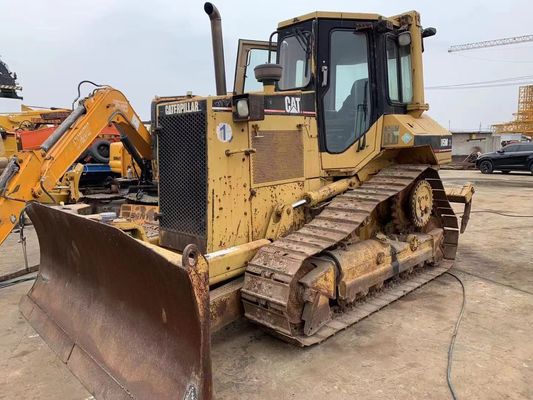 Yüksek Sürüşlü D5M XL Kullanılmış Caterpillar Buldozer Hidrolik Sistemiyle Gezgin