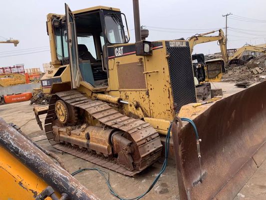 Yüksek Sürüşlü D5M XL Kullanılmış Caterpillar Buldozer Hidrolik Sistemiyle Gezgin