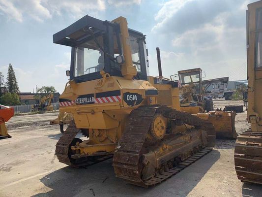 Orijinal Renk D5M LGP Kullanılmış Sürücü Buldozer Yüksek Sürüş Kullanılmış Kelebek Buldozer
