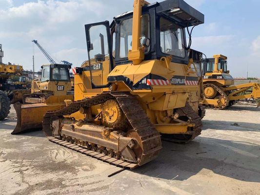 Orijinal Renk D5M LGP Kullanılmış Sürücü Buldozer Yüksek Sürüş Kullanılmış Kelebek Buldozer