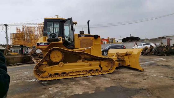 Caterpillar D6M LGP Crawler Montajlı Buldozer İkinci El Yüksek Sürücü