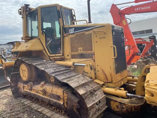 Orijinal Renkli Caterpillar D6N XL Kullanılmış Küçük Buldozer Hidrolik Yırtıcıyla