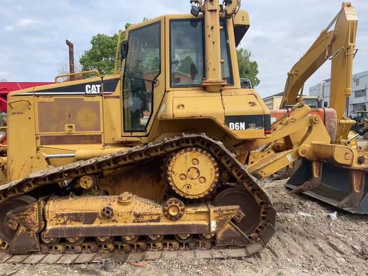 Orijinal Renkli Caterpillar D6N XL Kullanılmış Küçük Buldozer Hidrolik Yırtıcıyla