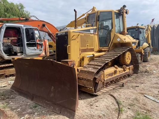 Orijinal Renkli Caterpillar D6N XL Kullanılmış Küçük Buldozer Hidrolik Yırtıcıyla