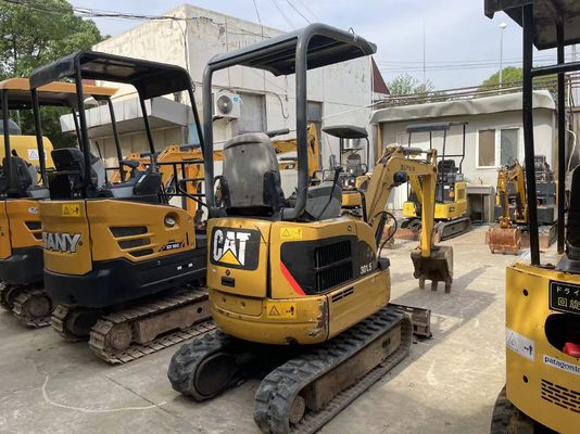 Caterpillar 301.5CR İkinci El Ekskavatör Mini Boyutlu Orijinal Renkli