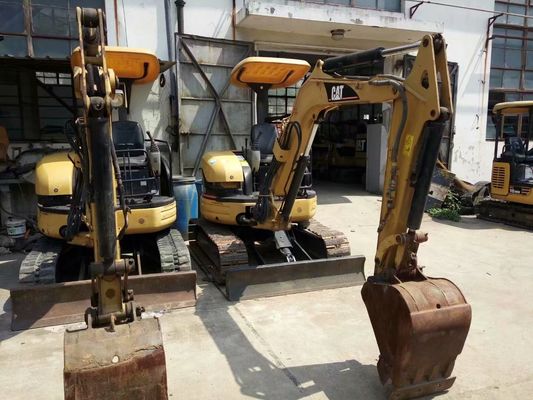 Orijinal Renk 303 CR Kullanılmış CAT Kazı Makinesi Enerji Verimliliği Kullanılmış CAT Mini Kazı Makinesi