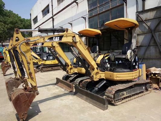 Orijinal Renk 303 CR Kullanılmış CAT Kazı Makinesi Enerji Verimliliği Kullanılmış CAT Mini Kazı Makinesi