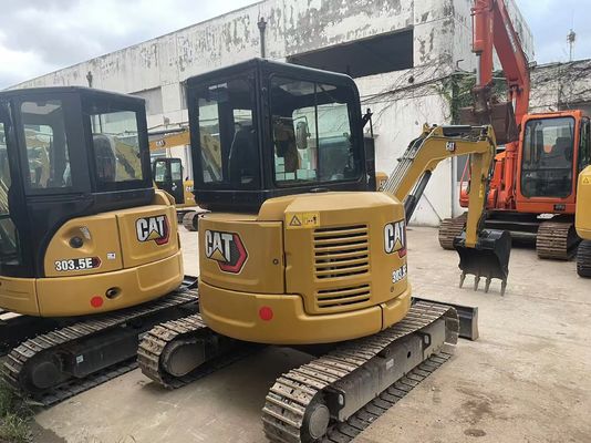 Enerji verimliliği Kullanılan CAT Kazı Makinesi Çamurcu Caterpillar 303.5 E CR Pas geçirmez