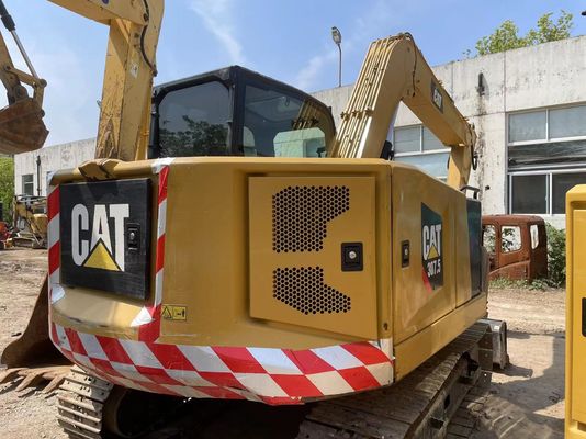 Caterpillar 307.5 Kullanılmış Ekskavatör Makinesi CAT 306 306.5 307.5 Asıl Boya