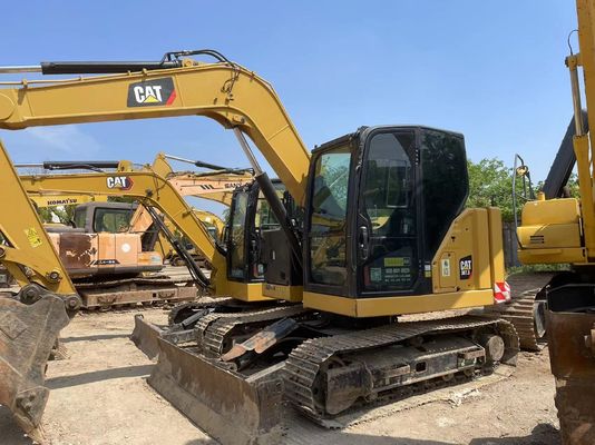 Caterpillar 307.5 Kullanılmış Ekskavatör Makinesi CAT 306 306.5 307.5 Asıl Boya