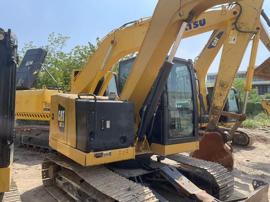 Caterpillar 307.5 Kullanılmış Ekskavatör Makinesi CAT 306 306.5 307.5 Asıl Boya