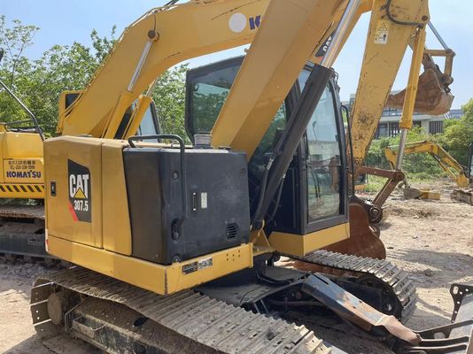 Caterpillar 307.5 Kullanılmış Ekskavatör Makinesi CAT 306 306.5 307.5 Asıl Boya