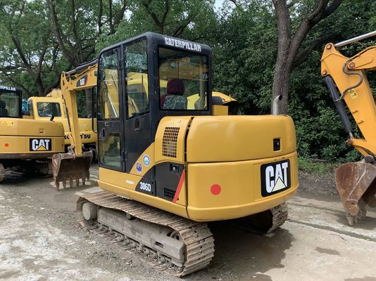 Compact Caterpillar 306D Mini Crawler Excavator Orijinal Japonya İkinci El