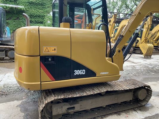 Compact Caterpillar 306D Mini Crawler Excavator Orijinal Japonya İkinci El