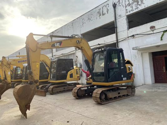 Caterpillar ikinci el CAT 307d kazıcı sürünme makinesi Japon orijinal