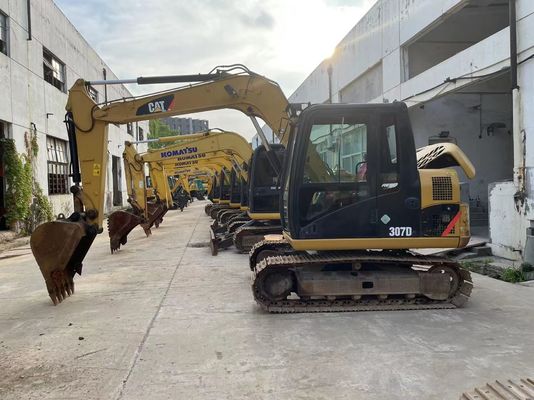 Caterpillar ikinci el CAT 307d kazıcı sürünme makinesi Japon orijinal