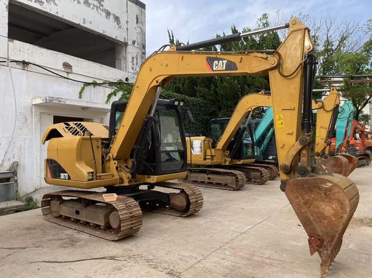 Caterpillar ikinci el CAT 307d kazıcı sürünme makinesi Japon orijinal
