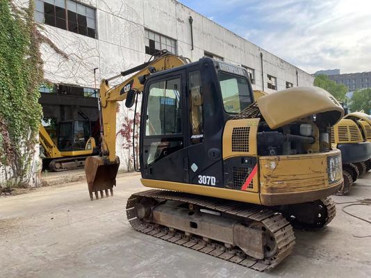 Caterpillar ikinci el CAT 307d kazıcı sürünme makinesi Japon orijinal