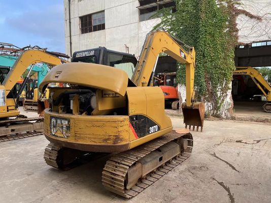 Caterpillar ikinci el CAT 307d kazıcı sürünme makinesi Japon orijinal