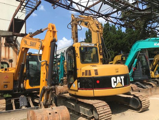 Hidrolik sürünme kullanılmış CAT 308C kazıcı orijinal Japonya kolay bakım