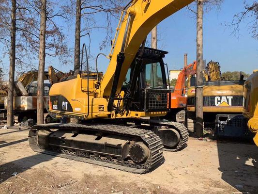 Orijinal Japonya Caterpillar 315D ikinci el kazıcı güvenlik operasyonu