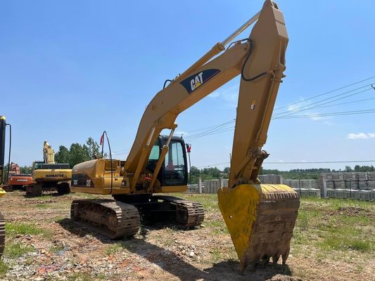 320C Kullanılmış CAT Kazı Makinesi Caterpillar 20 Ton Kazı Makinesi Güvenlik Operasyonu Japonya