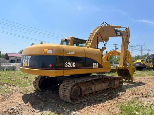 320C Kullanılmış CAT Kazı Makinesi Caterpillar 20 Ton Kazı Makinesi Güvenlik Operasyonu Japonya