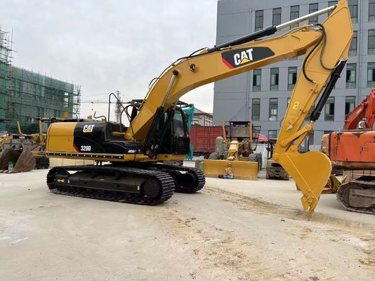 Caterpillar 320D Japonya'da Yapılmış Kullanılmış CAT Kazı Makinesi İnşaat için 320B 320C 320D
