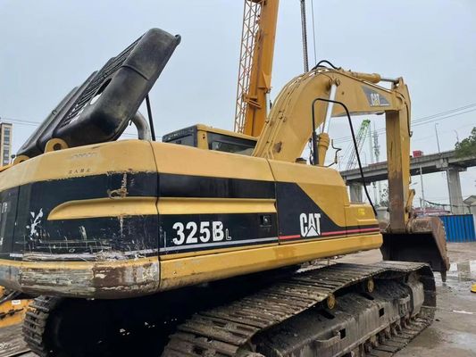 CAT 325BL Mini Ekskavatör İkinci El Düzgün Çalışma Orijinal Renk